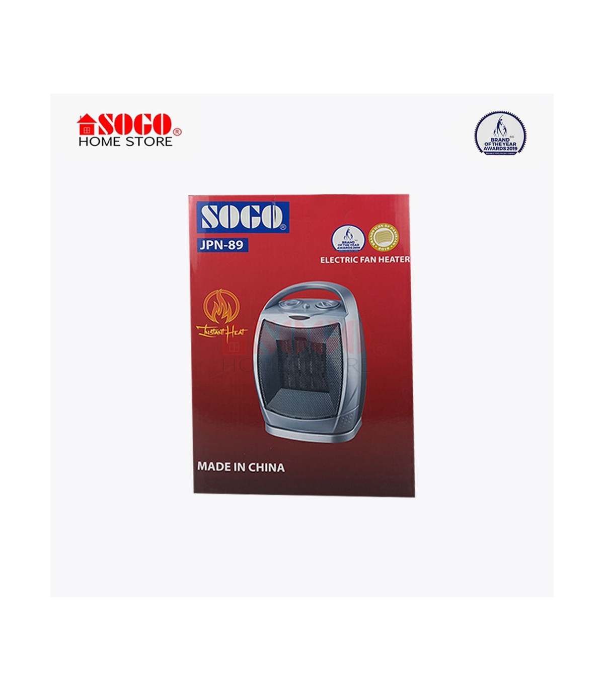 Sogo Ceramic Fan Heater JPN-89